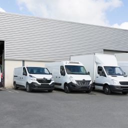 commercial trucks and vans